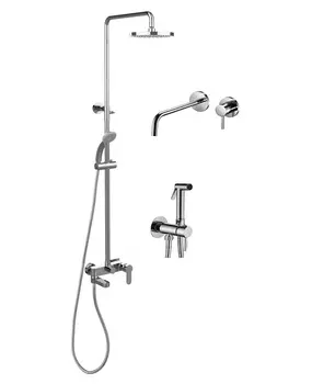 Душевой комплект Paffoni Light KITZCOL632CR006