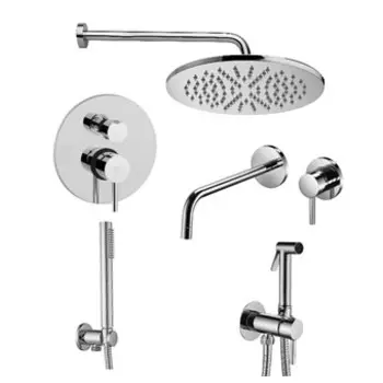 Душевой комплект Paffoni Light KITZLIG018CR006