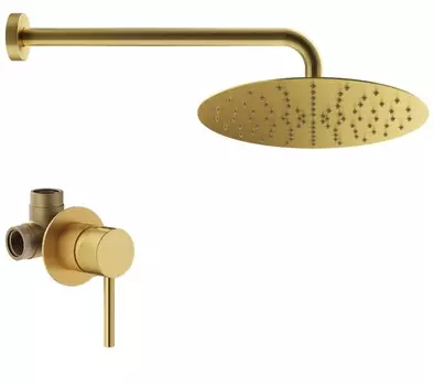 Душевой комплект Plumberia Selection Ixo KITXO01OB золото брашированное