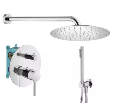 Душевой комплект Plumberia Selection Ixo KITXO18CRKING хром