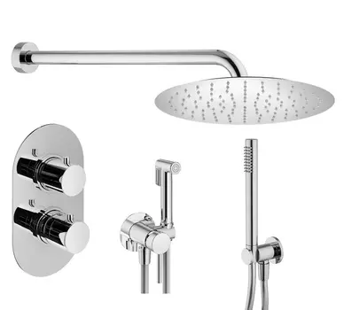 Душевой комплект Plumberia Selection Ixo KITZXOT18CR хром