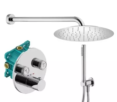 Душевой комплект Plumberia Selection Ps Box KITPSB02CRKING хром