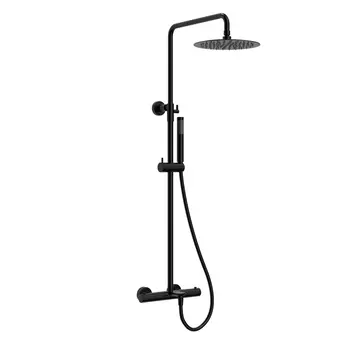 Душевой комплект Raiber Graceful RPB-007 с термостатом, черный