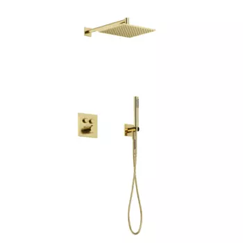 Душевой комплект Sancos Linn SC9022BG брашированное золото