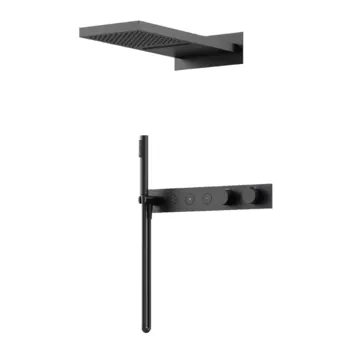 Душевой комплект Sancos Linn SC9023MB черный матовый