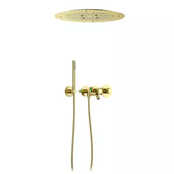 Душевой комплект Timo Saona SX-2358/17SM золото матовое