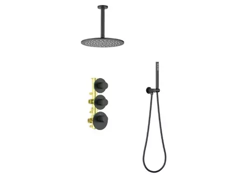 Душевая система Timo Saona SX-2399/03SM встраиваемая, черный
