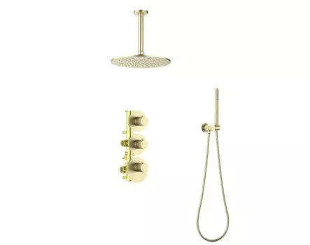 Душевая система Timo Saona SX-2399/17SM встраиваемая, золото матовое