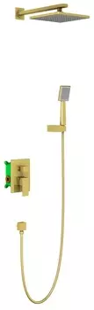 Душевая система Timo Selene SX-2069/17SM встраиваемая, золото матовое