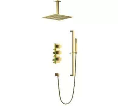 Душевая система Timo Selene SX-2229/17SM встраиваемая, золото матовое