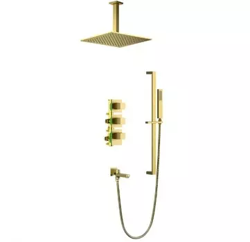 Душевая система Timo Selene SX-2239/17SM встраиваемая, золото матовое