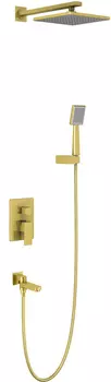 Душевая система Timo Selene SX-3069/17SM встраиваемая, золото матовое