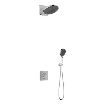 Душевой комплект Vincea Inspire VSFW-3I21MT5CH встраиваемый, термостатический, двухрежимный, хром