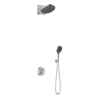 Душевой комплект Vincea Inspire VSFW-3I22MT5CH встраиваемый, термостатический, двухрежимный