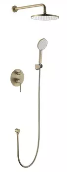 Душевой комплект Voda Vessel Gold VSLG Set_3in1 золото