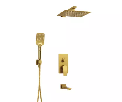 Душевой комплект WasserKRAFT Aisch A175571 золото