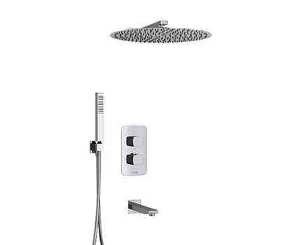 Душевой комплект WasserKRAFT Neckar A178644 Thermo хром