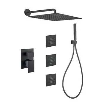 Душевой комплект Webert Pegaso PE890104560 черный