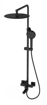 Душевой комплект Wonzon & Woghand WW-88739010-MB черный