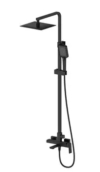 Душевой комплект Wonzon & Woghand WW-88739011-MB черный