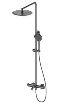 Душевой комплект Wonzon & Woghand WW-88739017-BGM темный графит