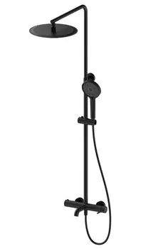 Душевой комплект Wonzon & Woghand WW-88739017-MB черный