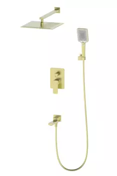 Душевой комплект Wonzon & Woghand WW-88939003-BG золото