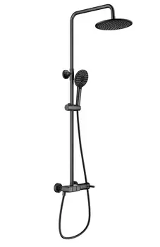 Душевой комплект Wonzon & Woghand WW-A30653-BGG темный графит