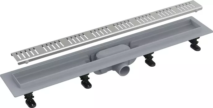 Душевой лоток AlcaPlast APZ10-550M Simple с решеткой и опорами (AG100401550)