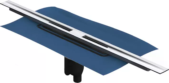 Душевой лоток Berges Wasserhaus Simpel 090013 100 см с вертикальным сифоном