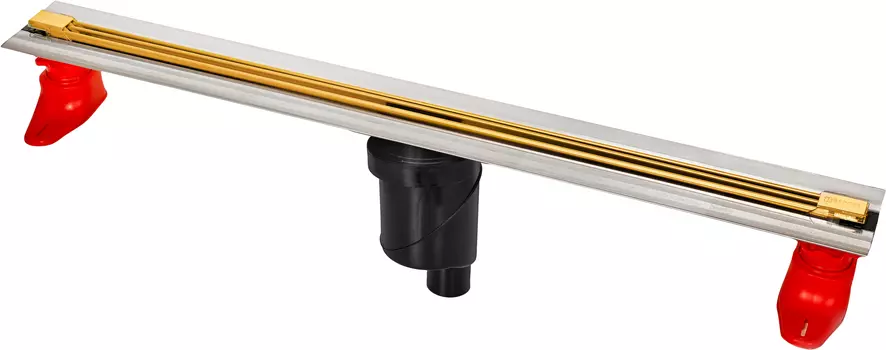 Душевой лоток Berges Wasserhaus Super Slim 092054 80 см, золото