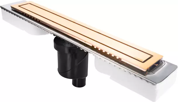 Душевой лоток Berges Wasserhaus Top Stark 092051 80 см, золото