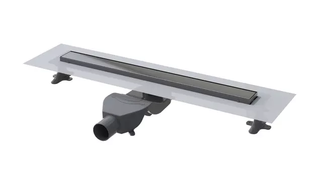 Душевой лоток Boheme Premium Linear 60 см, оружейная сталь