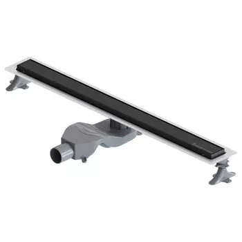Душевой лоток Boheme Premium Linear 80 см, черный