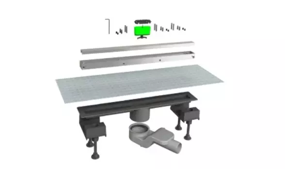 Душевой лоток Bonomini Canalissima 6825WL30SWZ 30 см