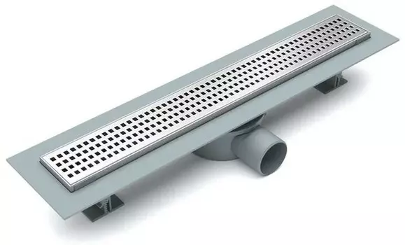 Душевой лоток Esbano Eco E-NICE-50MC линейный 500 мм, с перфорированной решеткой