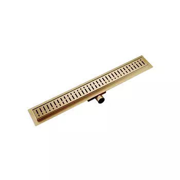Душевой лоток Gappo G85007-33 золото 500х70 мм