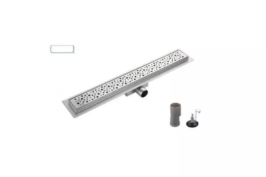 Душевой лоток Gappo G86007-2 нержавеющая сталь 600x70 мм