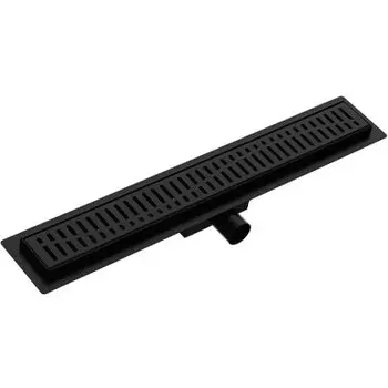 Душевой лоток Gappo G86007-36 черный 600x70 мм