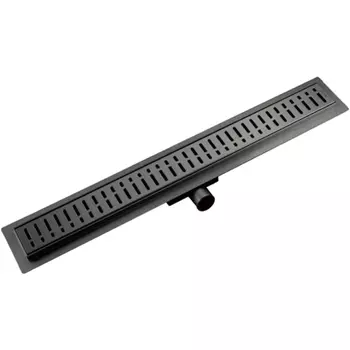 Душевой лоток Gappo G87007-39 оружейная сталь 700х70 мм