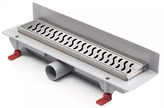 Душевой лоток MCH Chudej CH 350 HN2 с рамкой из нержавеющей стали