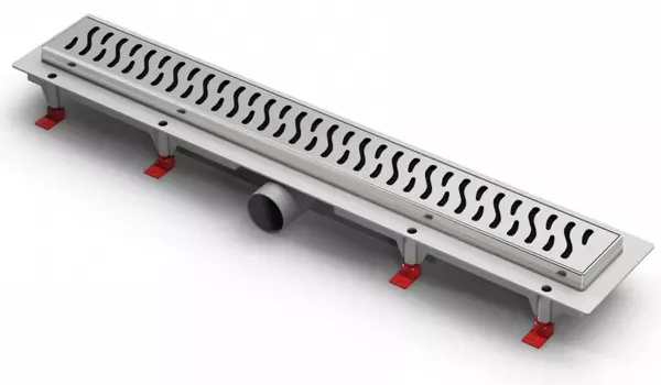 Душевой лоток MCH Chudej CH 650 HN с рамкой из нержавеющей стали