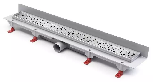 Душевой лоток MCH Chudej CH 650 SN2 с рамкой из нержавеющей стали