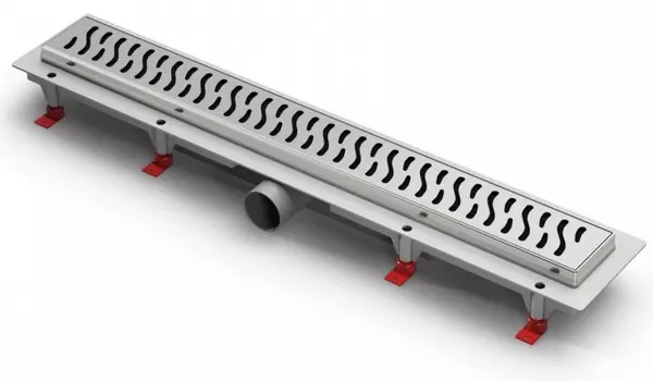 Душевой лоток MCH Chudej CH 950 HN с рамкой из нержавеющей стали