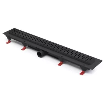 Душевой лоток Paini Medium CH750MC 750 мм черный