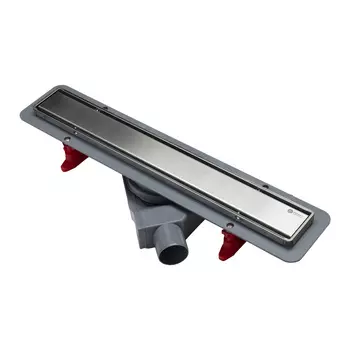 Душевой лоток Point Деметра PN50245 7,5х45 см, нержавеющая сталь