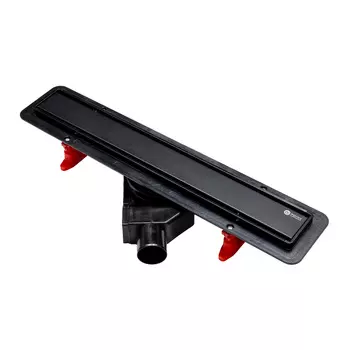 Душевой лоток Point Деметра PN50365B 7,5х65 см, черный матовый