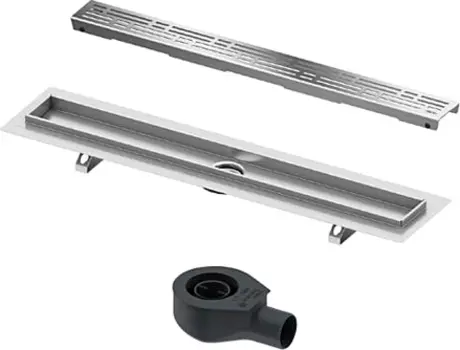 Душевой лоток TECE TECEdrainline 70 см с решеткой и сифоном