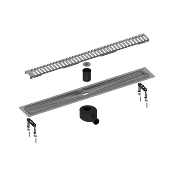 Душевой лоток Timo Drain Systems DS230106/01 11,9х65 см, сатин