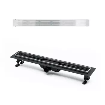 Душевой лоток Timo Eco SP10900-DG10900 черный